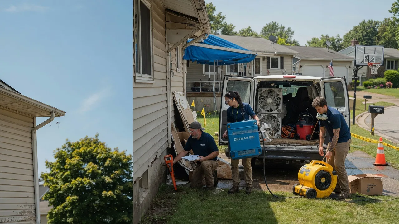 Ceiling Leak Cleanup in Amelia, NE near me