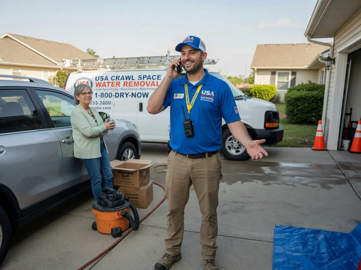 Crawl Space Water Removal Amelia, NE FAQs